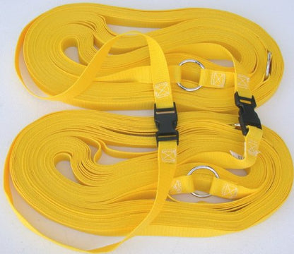 Home Court 1-inch Non-Adjustable 30-ft Grass Court Boundary - 17NAG - color: Yellow
