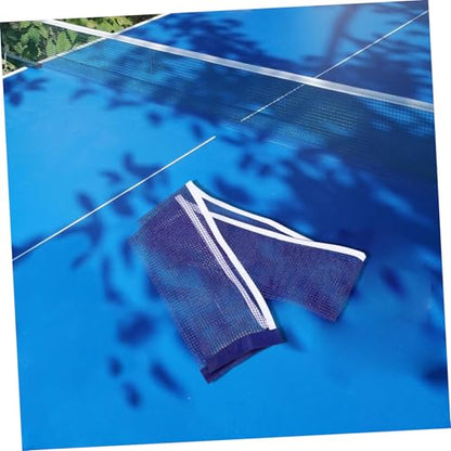 DECHOUS Portable Table Tennis Net with Metal Bracket Retractable Pong Net for Easy Setup for Adults and Training Durable and Construction