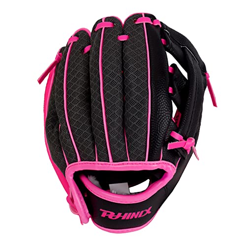 PHINIX Baseball Glove Tee Ball Mitts for Kids Play & Training 8.5"