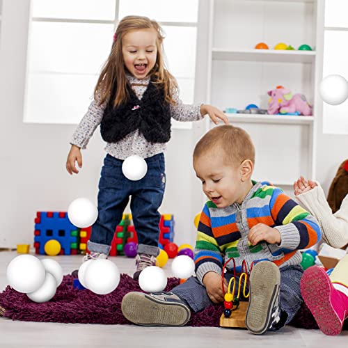 BBTO 300 Pcs 40 mm White Bulk Table Tennis Balls for Christmas Party Supplies Indoor Outdoor Games Entertainment Arts Crafts Activities