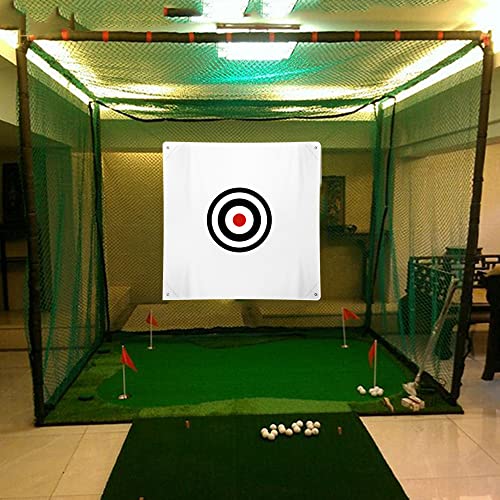58" x 58" Golf Target Cloth - Hitting Practice Target for Indoor/Outdoor Training - style: White