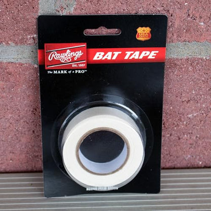 Rawlings | BAT Tape | Baseball/Softball | 3/4" X 30" | Multiple Colors - color: White