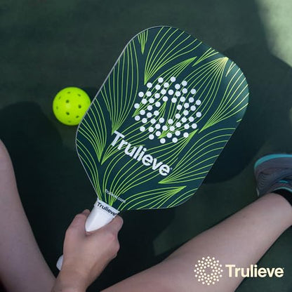 Paddle 20mm Carbon Fiber Pickleball Racket – Professional Grade, Graphite Spin Surface, Forged Carbon Handle | Lightweight Control Paddle for Adults, Men & Women – Designed in USA