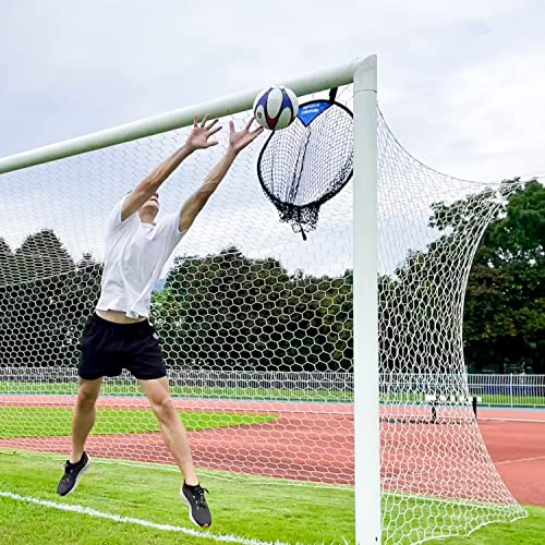 Soccer Targets for Goals Training (2pc) - Soccer Training Target | Top Bins Equipment | Durable Design - Extra-Long Straps with Carry Case