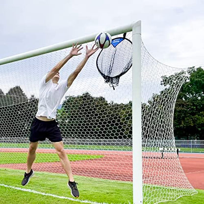 Soccer Targets for Goals Training (2pc) - Soccer Training Target | Top Bins Equipment | Durable Design - Extra-Long Straps with Carry Case