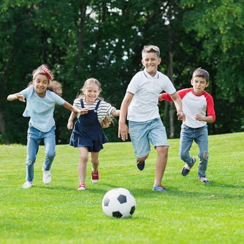 Soccer Ball with Pump Deflated OperationChristmasChild Bulk Items Soccer Balls Size 5 Bulk for Adults Christmas Charity Training Game Gifts Ideal for OCC Shoeboxes Soccer Coaches Fans