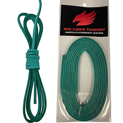 Glove Lace 3/16”x72” Baseball Glove Lace Pack - Glove Relacing - color: Turquoise