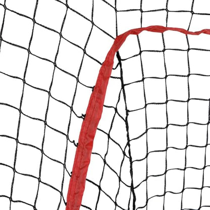 7x7ft Baseball Softball Practice Net, Portable Baseball Training Net w/Carrying Bag, Strike Zone Target for Batting Catching Pitching Hitting, for All Skill Levels - style: Baseball Net