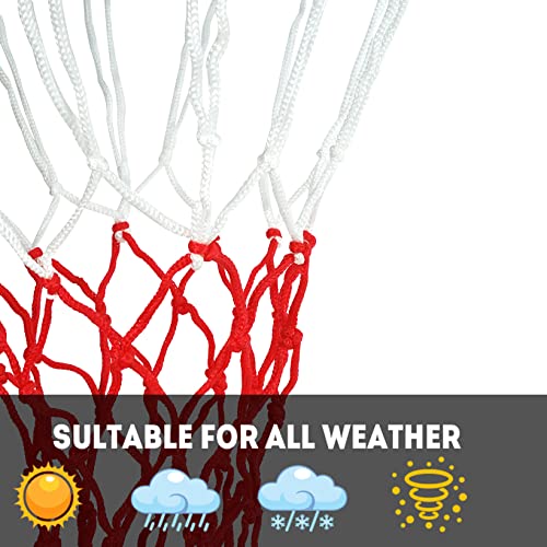 Aoneky 13.5 Inch Indoor Basketball Hoop - Wooden Back Board Replacement Basketball Rim
