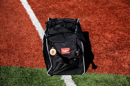 Rawlings | COVERT Duffle Equipment Bag | Baseball/Softball | Multiple Styles - color: Navy Blue