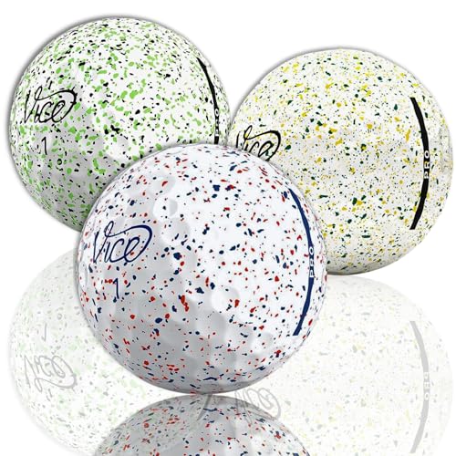 Golf Ball Monkey Recycled Golf Balls for Vice Drip Golf Balls Mix of Pro and Vice Pro Plus Drip Version Golf Balls Bulk for Men and for Women