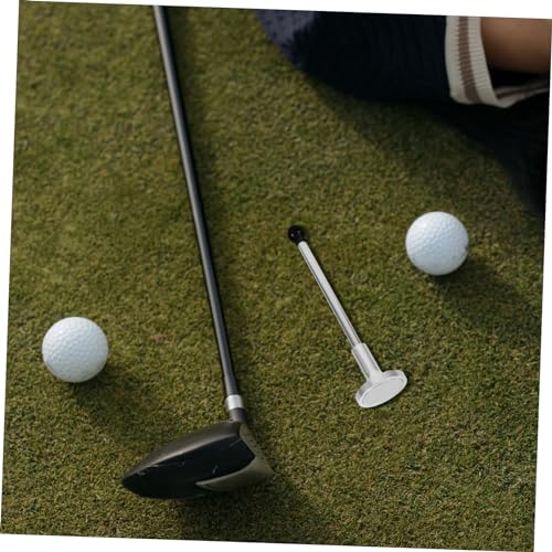 Kisangel Golf Alignment Stick Training Aid for Swing Improvement Golf Tool for Directional Accuracy for Drills and Indoor Practice to Enhance Skills