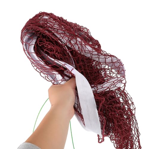 Portable Badminton Net Pickleball Net with Carry Bag Standard Size Sports Barrier for Backyard Volleyball and Outdoor Fitness
