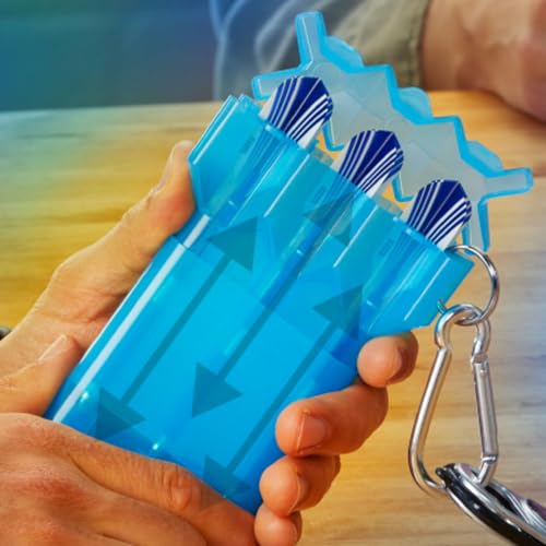 Casemaster by GLD Products Nomad Adjustable Dart Case - color: Clear