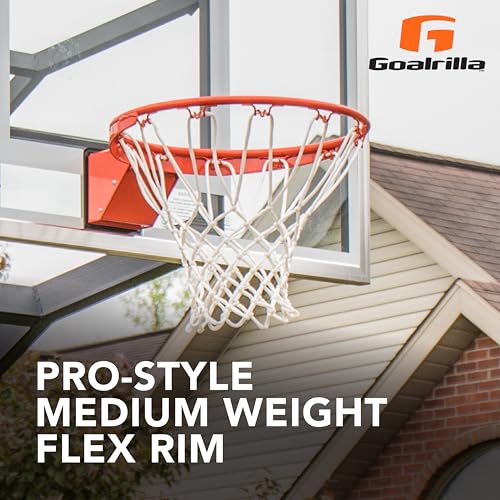Goalrilla Pro-Style Breakaway Medium Weight Basketball Hoop Flex Rim