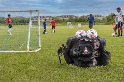 Soccer Equipment Ball Bag, Black, Model1