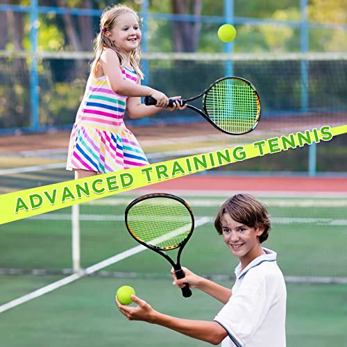 Lenwen 50 Pack Dog Tennis Balls Pet Training Tennis Balls 2.5 Inch Rubber Interactive Dog Pet Practice Playing Toys with Mesh Bag for Beginners Training,Play,Exercise