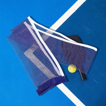 Portable Table Tennis Net with Clamp for Indoor Outdoor Training Iron Polyester Construction Easy Setup Pingpong Net Rack for Adult and Practice Sessions