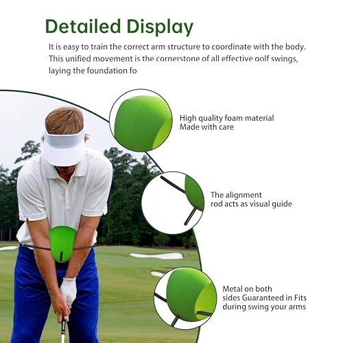 Golf Training aids, Connector Golf Training aids, Help Train The Correct Swing Action and arm Structure. The Golf Swing Trainer is Suitable for All Levels of Golfers