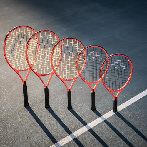 HEAD Radical Junior Tennis Racquet - Sizes 21", 23" 25" 26", Pre-Strung, Lightweight Aluminum, Bag Cover Included - size: 25"