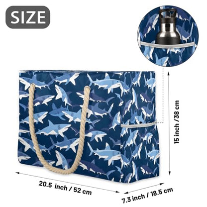 Beach Bag Waterproof Sand-proof Canvas Tote Lightweight Shoulder Bag Suitable for Family outdoor travel - color: C5