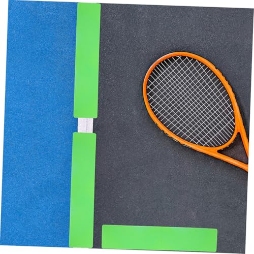 Toyvian 6Pcs Court Marker Kit Flat Spot Markers for Sports Training for Soccer Basketball Volleyball and Badminton Multi User Agility Training