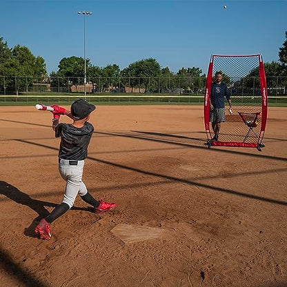 PowerNet Sweet Spot Training Bat + 2.8"" Progressive Baseball Training Balls for Hitting & Pitching, 9 Pack Pro Weighted Balls & Weighted Bat, Improve Hand-Eye Coordination & Power - size: 34" (31 oz) Bat + 2.8" Balls PRO 9 Pk