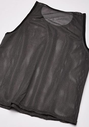 BlueDot Trading Adult & Youth Scrimmage Training Vests for Soccer, Basketball & More – Available in 1, 6, 12, 24 Packs - color: Grey, style: Youth 1 Pack
