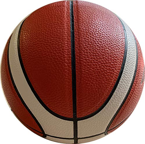 BMP Basketball Size 7 - Suitable for Male and Female Basketball Players Aged 13 Years and up - Official Weight Specifications with a Circumference of 29.5 (75cm)