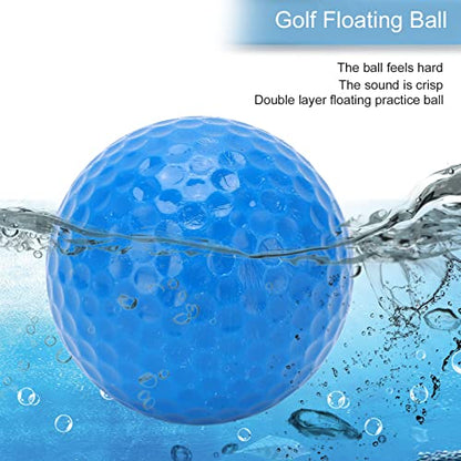 Golf Floating Ball, 2 Layers, Dark Blue, Water Range Outdoor Sports Training Ball