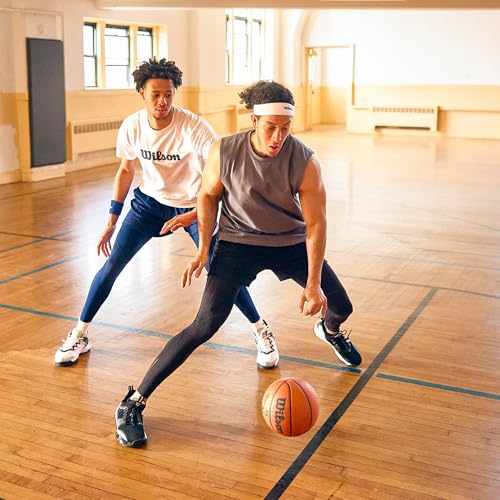 WILSON NBA Authentic Indoor/Outdoor Basketballs - Size 3, Size 6 and Size 7 - size: Size 7 - 29.5"
