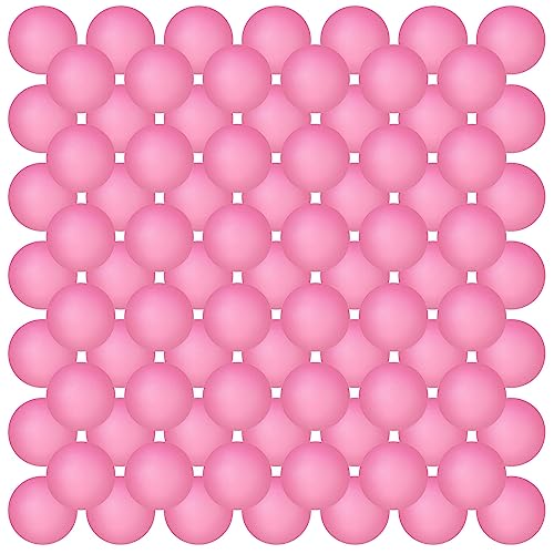 Hanaive 100 Pack Table Tennis Balls Multi Colored 40mm Plastic Balls Bulk Washable Small Game for Carnival Pool Games, Party Decoration Pet Toy
