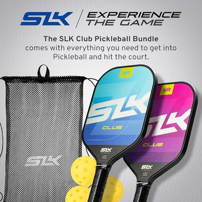 Selkirk Sport SLK Club Pickleball Paddle Bundle | Graphite & Fiberglass Pickleball Paddles with SX3 Honeycomb Core