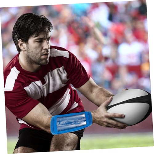 WOONEKY Football Play Wristband Arm Band for Youth Adults Multi-Sport Card Holder for Football Baseball Basketball Comfortable Elastic Training Accessory