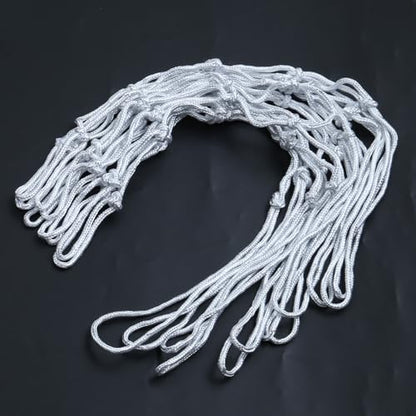 Deluxe Non Whip Replacement Basketball Net Rugged Nylon Hoop Goal for Basketball Net Replacement