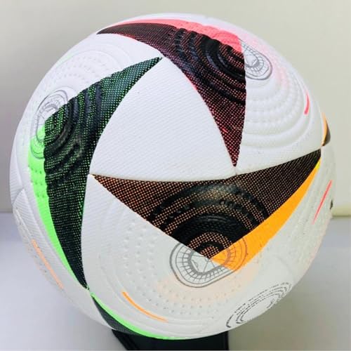 Euro Cup Soccer Ball Size 5 – Soft Cover, Perfect for Training & Play, for Soccer Fans & Adults
