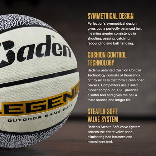 Baden Legend Rubber Basketball
