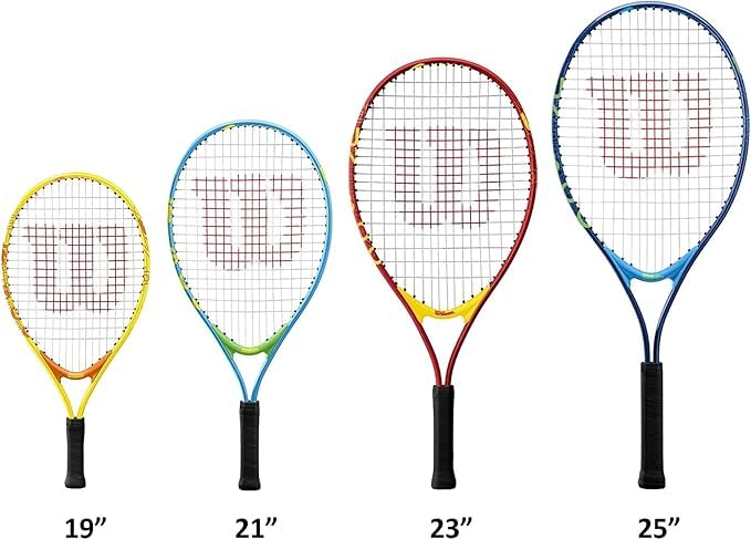 Wilson US Open Jr Tennis Racquet Bundled with a Wilson Advantage 2.5 Tennis Backpack – Optional Accessories