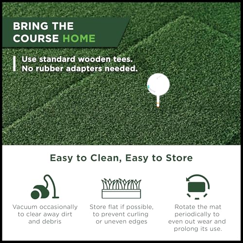 The Indoor Golf Shop SIGPRO Hitting Strips - Professional-Grade, Replaceable Golf Hitting Mat - Realistic Hitting Surface - Replaceable with SIGPRO - Joint-Friendly