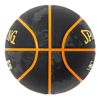 Spalding Basketball Basic No. 5 Rubber - color: black x orange