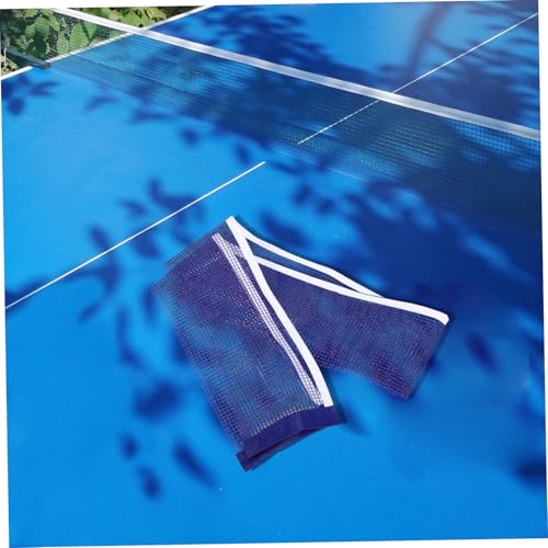 Abaodam Portable Table Tennis Net and Post Kit Easy Setup for Training and Practice Durable Iron and Polyester Design for Adults Students