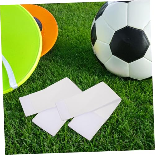 Abaodam 2Pcs Blank Captain Armband for Soccer Football Arm Bands Comfortable and Durable Sports Player Band for Team Games
