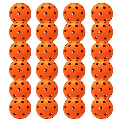 6 Pack Sports Outdoor Pickleballs - 40 Pickleball Balls - USA Pickleball Balls (USAPA) Approved - Official US Open Ball - color: Orange, style: 24 - Pack
