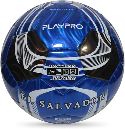 Country Training Soccer Ball: World Edition - size: 2, style: EL SALVADOR