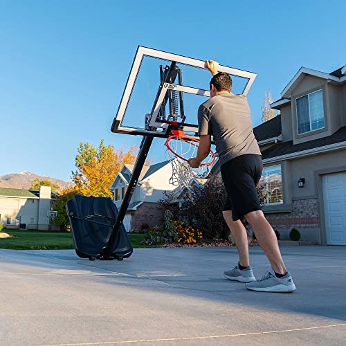 Lifetime Portable Basketball Hoop - 52 in Shatterproof Backboard, Adjustable
