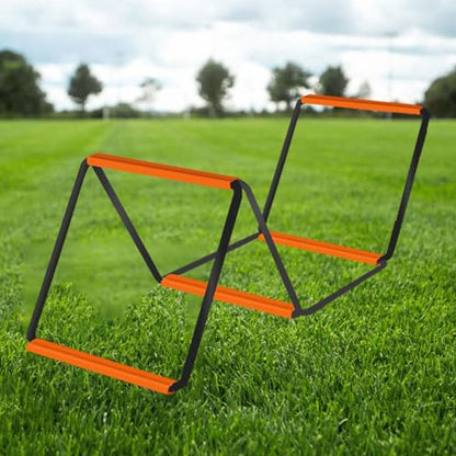 Agility Ladder, Soccer Speed Ladder, Multipurpose Agility Training Equipment, Football Footwork Ladder - size: 4 Grids No Bag