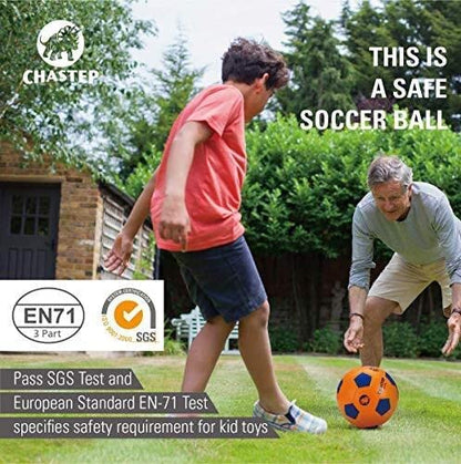 Sports Foam Soccer Ball for Kids or Beginner, 8“ Sponge Soccer Ball, Safe & Soft Kick Play