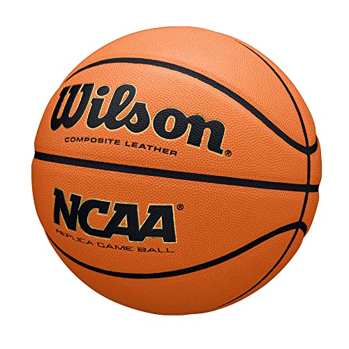 WILSON NCAA Replica Basketball - Size 6-28.5" - size: Size 7 - 29.5"