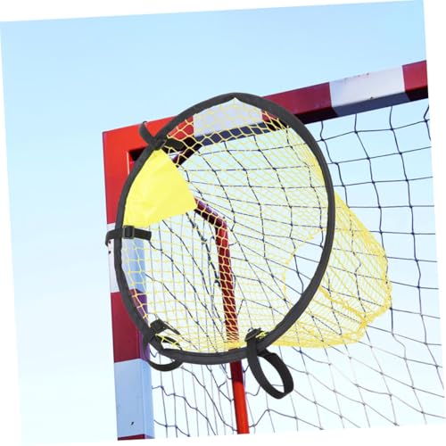 ibasenice 2pcs Soccer Nets for Youth Football Practice Equipment for Backyard Training Shooting Accuracy Sturdy Construction for Young Players