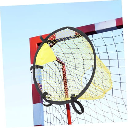 ibasenice 2pcs Soccer Nets for Youth Football Practice Equipment for Backyard Training Shooting Accuracy Sturdy Construction for Young Players
